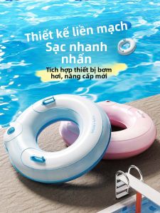 MONLEYTA | Thảm lòe bơm hơi dày cho người lớn và trẻ em nam nữ cỡ lớn Phụ kiện bơi di động mùa hè