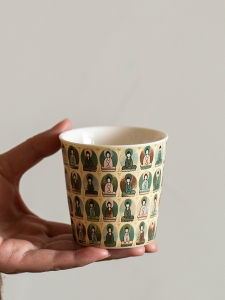 Chinese Ceramics Tea Cup for Home Use Personal Dedicated Tea Bowl Gongfu Tea Cup Warm Hand Cup Ceramic Tea Set Single Cup