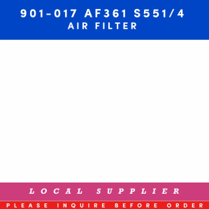 901-017 S551/4 AF361 AIR FILTER [LOCAL STOCK. LIMITED QUANTITY] FOR PERKINS 4006 4008