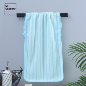 Face Towel Coral Fleece Poly Cotton Water Absorbent Individual Packaging
