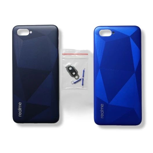 Backdoor Back Casing Housing Kesing REALME C2 RMX1941 RMX1945 ORIGINAL | Back Door Back Cover Tutup Baterai Cassing Belakang Body HP Real Me Rilmi C2 ORI + Tombol