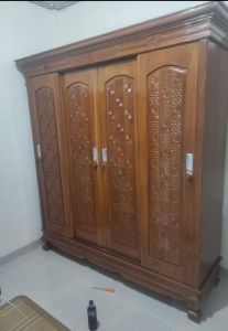 LEMARI PAKAIAN PINTU 4 MODEL PINTU GESER/SLEDING