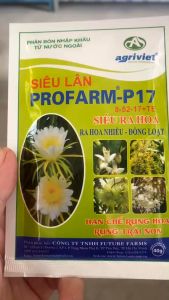 SIÊU LÂN - SIÊU RA HOA P17 ( Ra hoa đồng loạt hạn chế rụng hoa rụng trái non) 40g PHÂN BÓN LÁ CAO CẤP NHẬP KHẨU