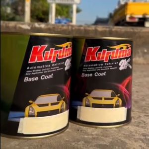 สีกระป๋องดำTOA สีพ่นรถยนต์ TOYOTA KURUMA 2K รถโตโยต้า ครบสี ขนาด 1 ลิตร VIGO VIOS ALTIS YARIS FORTUNER REVO CAMRY PRIUS SIENTA ROCCO AVANZA COMMUTER C-HR