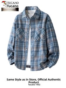 TUCANO | Vintage Plaid Loose Casual Shirt