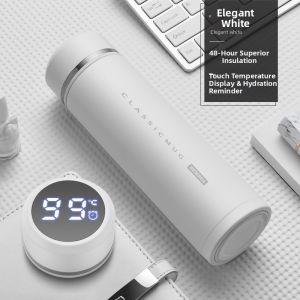 Bemega | Smart Thermal Large Capacity Engraved Tea Cup
