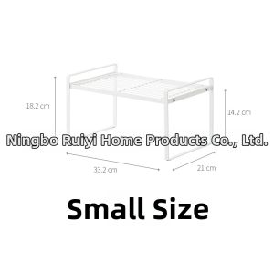 Iron Storage Drain Dish Spice Rack Kitchen Organizer