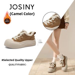 Josiny | Warm Lined Snow Boots Thick Sole
