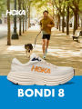Men's Running Shoes Hoka Bondi 8 Lightweight Breathable Sport Shoes Flagship Shock Absorption Slow Running Shoes. 