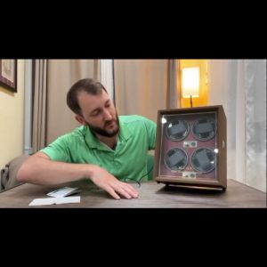 Motor Shaker Watch Winder Display Box Automatic Mechanical Wristwatch