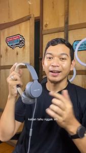 HEADSET EXTRA BASS HP05 HANDSFREE BANDO LOG-ON