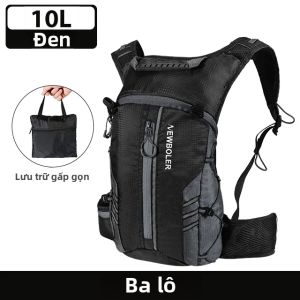 NEWBOLER | NEWBOLER Ba Lô Thể Thao Chống Thấm Nước Dành Cho Xe Đạp Hydrat Hóa Du Lịch Đi Bộ Đường Dài Leo Núi MTB Đường Xe Đạp Thiết Bị Ngoài Trời