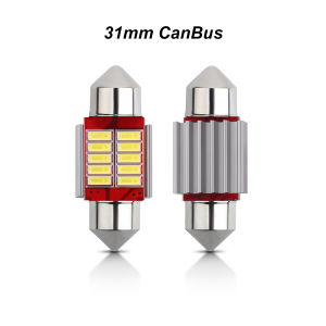 10pcs Canbus New IC 12V C5W C10W Led Bulb 31mm 36mm 39mm 41mm Car Festoon Light Interior Dome Reading Trunk Lights 6000K White