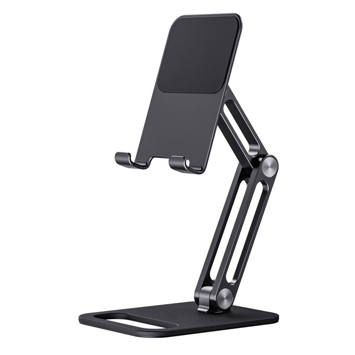 Meewoo Tablet Phone Holder Stand Multi Angle Aluminum Metal Base Adjustable Portable Phone