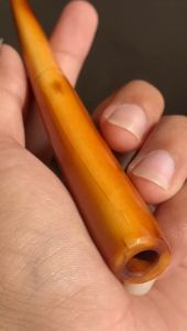 once pipa gg asli lokal lawas panjang 13cm model oval mulus klasik