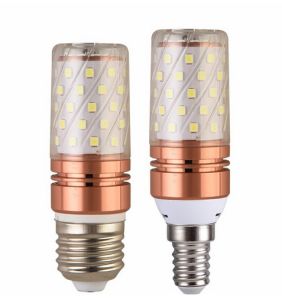 LED light head strong bulb E27 large screw led corn bulb highlight 12W three color dimming bulb Changing For Home Led Lights Bulb Accessories