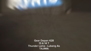 Gigi Tarik 428-14T SUZUKI Thunder Lama Gir Depan Sprocket Gear TAJIMA