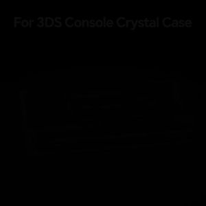 Clear Crystal Case For Nintendo 3DS Game Console Transparent Protective Hard Shell Cover Skin Cover For NEW 3DS XL/LL Accessorie