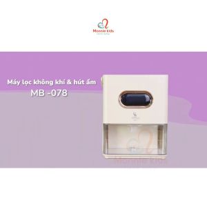 Máy hút ẩm và lọc không khí cho bé Moaz Bebe MB078 máy đa năng thông minh 2in1 - Monnie Kids