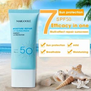 Maigoole NEW SPF50+ Sunscreen Sunblock Whitening Cream Waterproof Long Lasting Face Body Skin Suncare lotion
