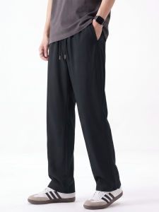 Summer Thin Breathable Trousers Loose Stretchy Quick-drying