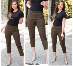 CELANA BAGGY PANTS 7PER8 WANITA / SCUBA SUPER PREMIUM