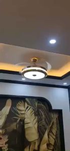 Quạt trần giấu cánh có đèn trang trí  có điều khiển từ xa