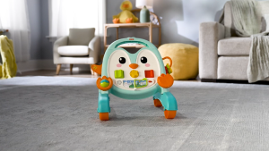 [NEW] Fisher-Price 2-In-1 Musical Penguin Activity Walker Baby To Toddler Push Along Toy (JHF74)