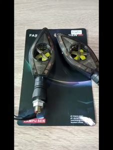 lampu sen running lampu sein model kipas LED universal semua motor import sen kuning senja biru