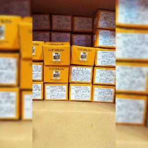 Sikat Kawat Mangkok 3\\\" Kepang Cup Brush Gerinda Tangan Kuningan Steel