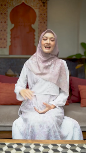 Style Azwa Dress Baju Gamis Printing Elegant Mewah Bahan Evory Import