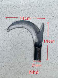 Dụng cụ hái dừa lưỡi liềm cắt quả dừa trên cao thép tốt vật tư nông nghiệp cứng cáp cắt tỉa cây sắn măng đa năng