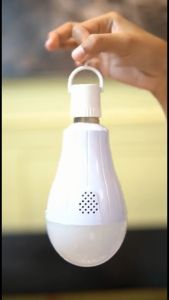 Lampu LED Emergency 20 Watt 2 Baterai / Bohlam Darurat