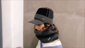 "KLAIM VOCHER 7K🔥SAmuDRa - BIru - GRATIS PENGIRIMAN - Topi Beanie Rajut Musim Dingin Hiking Camping Naik Gunung Winter Knitted Wool Caps Tebal