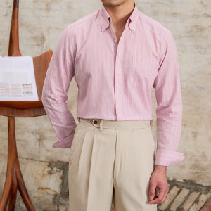 Breathable Lightweight Stripe Long Sleeve Shirt