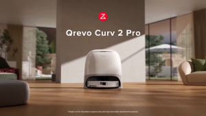 Roborock Qrevo Curv 2 Pro Robot Vacuum 100% Hair Removal & 0% Hair Tangling Rate 25000Pa Suction 1st AdaptiLift Chassis