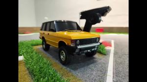 LDRC LD18401 1/18 4WD RC Rock Crawler Off-Road Climbing Car 2.4GHz Full Proportional Remote Control with RTR Hobby Toy Gift