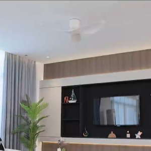 YYD พัดลมเพดานความถี่ตัวแปร 52 นิ้วพัดลมไฟฟ้าประหยัดพลังงานเงียบ ประหยัดพลังงาน 30%