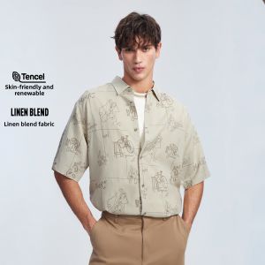 Jack Jones | Fashionable Letter Embroidery Mens T-shirt