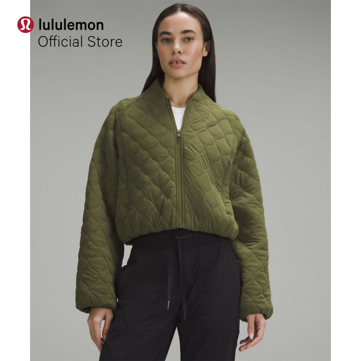 lululemon Women's Quilted Bomber Jacket Lazada