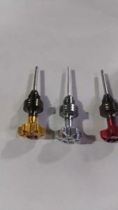 [MDEPOT] Motorcycle oil dip stick filter cover alloy