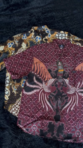 AZ ZIKRA Batik Motif Terkini HemPria Lengan Pendek L-XXL AZ05