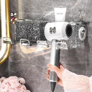 MEISITEKEKE | Hanging Bathroom Blow Dryer Rack