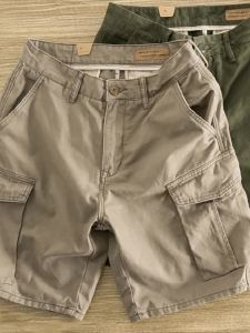 Big Sale Leak-Picking Multi-Pocket Sports Cargo Fifth Pants Mens Summer Casual Quick-Dry Pants Youth Trendy Pure Color Shorts