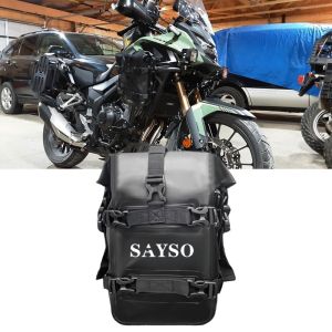 5-8L Universal รถจักรยานยนต์ Crash บาร์กระเป๋ากันน้ําซ่อมเครื่องมือตําแหน่งสําหรับ BMW R1200GS R1250GS สําหรับ HONDA สําหรับ Suzuki