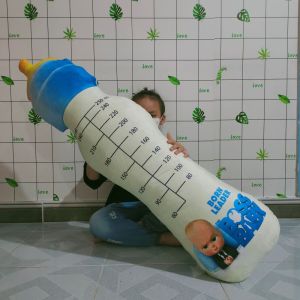 GỐI ÔM NGỦ LOẠI DÀI BÌNH SỮA KHỔNG LỒ 100% GÒN CAO CẤP ẢNH THẬT