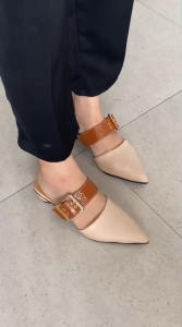 LAMELIKA - Rachel Mules 3 Cm - Sendal Wanita Slop