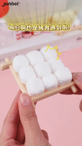 Oldlaiben Moldy Tofu Toy DIY Handmade Material Pack Simulation Food Toy Stress Relief Fidget Toy Kids Girls Mainan Budak