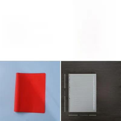Soft Leather Cover A4 Notebook B5 Size Detachable Ring Binder Loose Leaf Notebook Writing Notebook Business Supplies