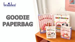 Paperbag Karakter Kartun Goodie Bag Kantong Kertas Motif